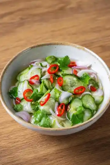 Thajské nakládané okurky ajat s chilli do 10 minut