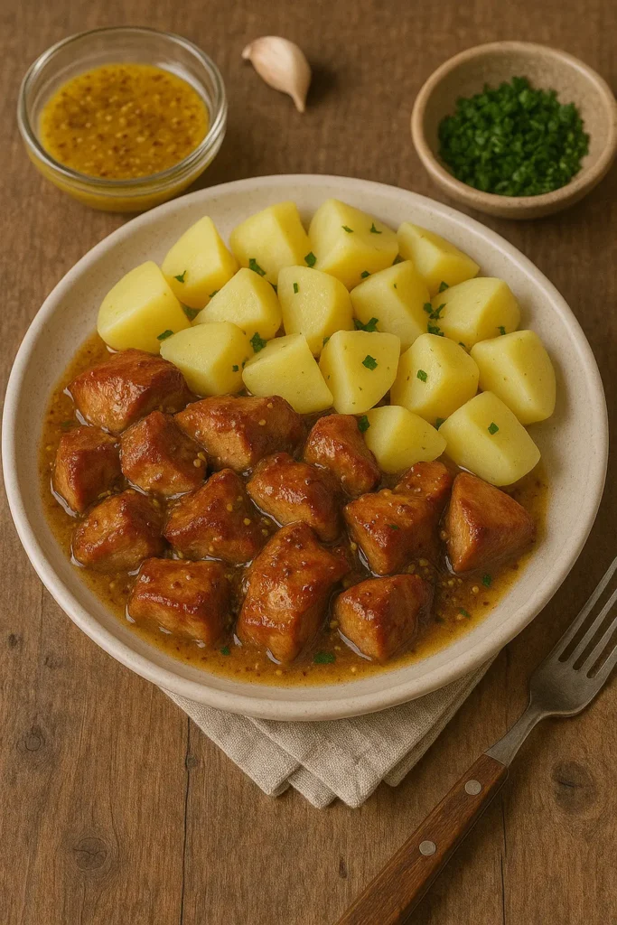 Pork with Honey and Mustard