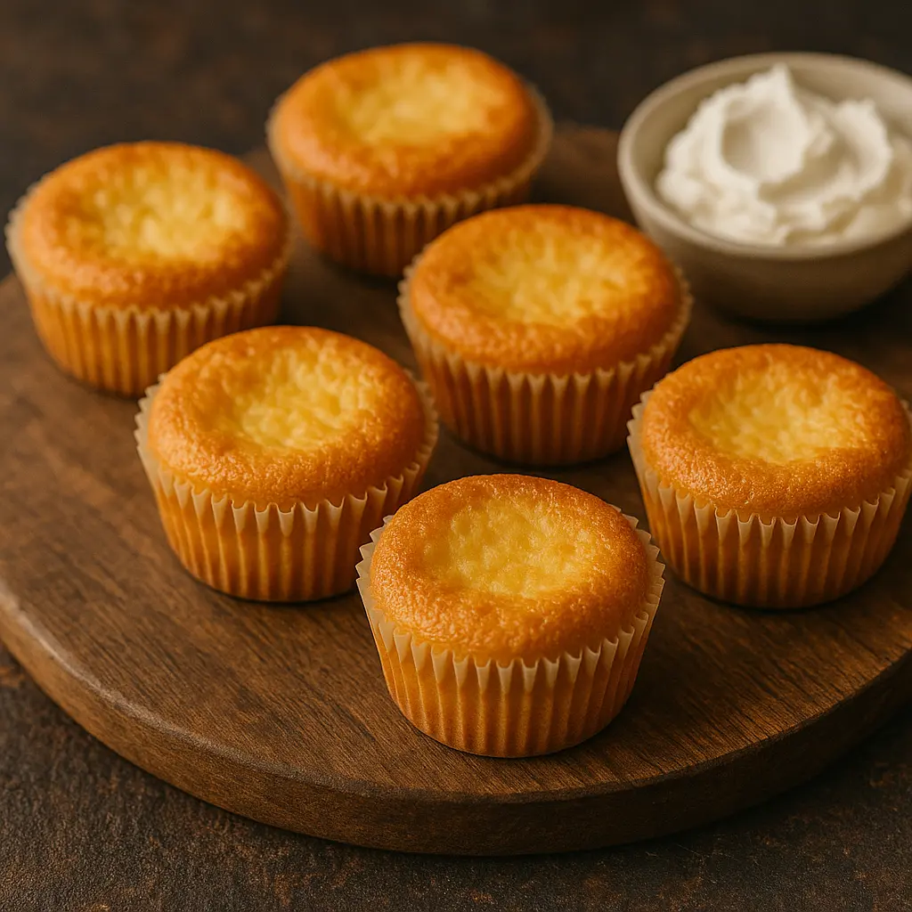 Cottage cheese muffins without flour or sugar