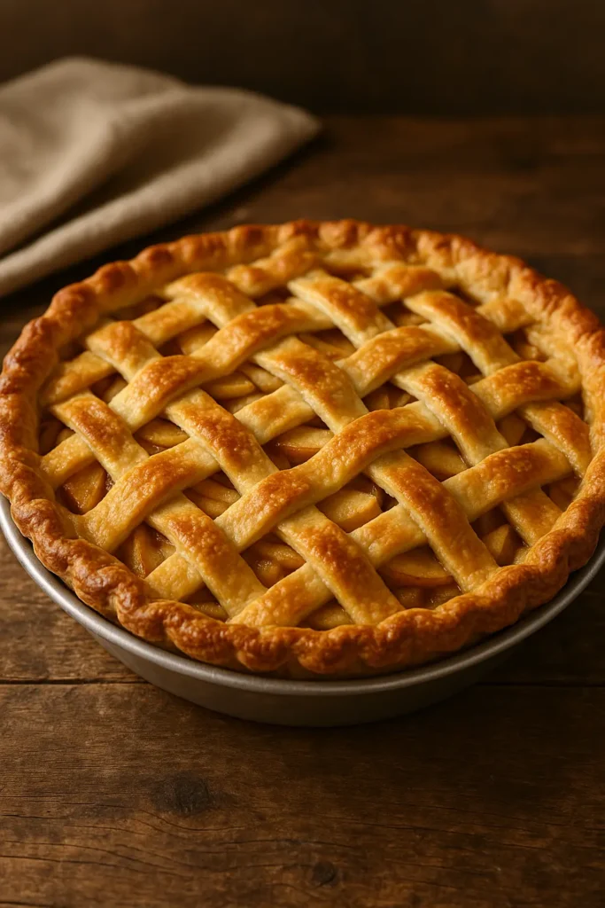 Apple sheet cake with cinnamon