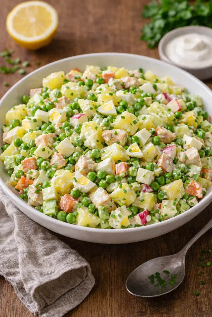 Fitness potato salad