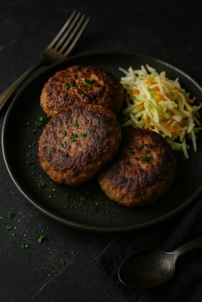 Homemade meatballs