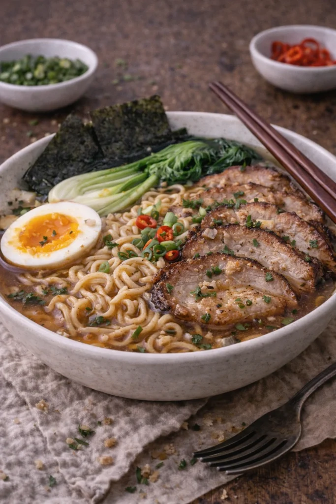 Homemade ramen – a simple bowl full of bistro-style flavor