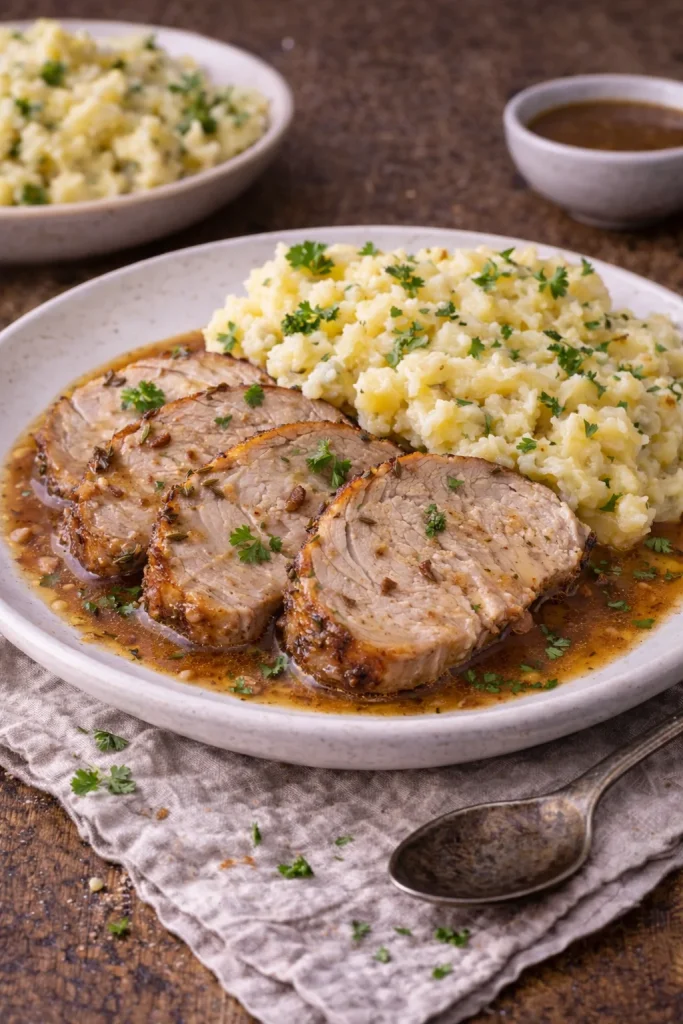pork roast with caraway