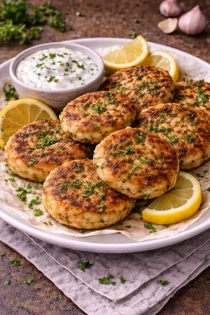 Fish patties from fillet