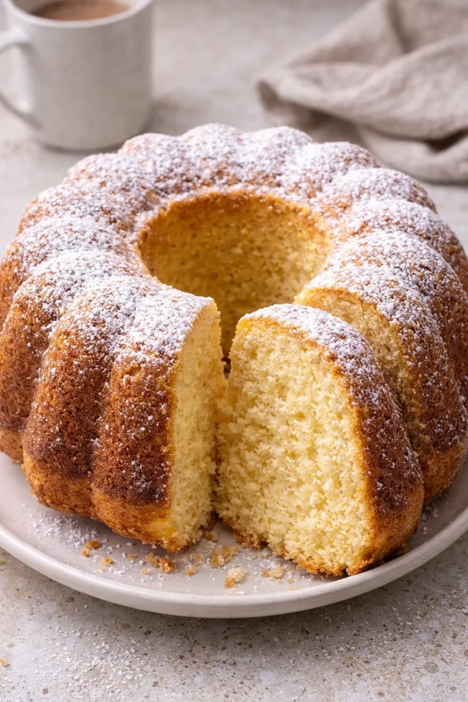 Mug bundt cake (fluffy, no weighing)