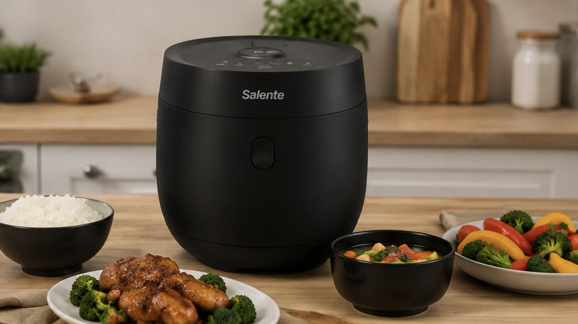 Salente Jasmine 1,9 l – chytrý rýžovar s automatickými programy - Obrázek 2