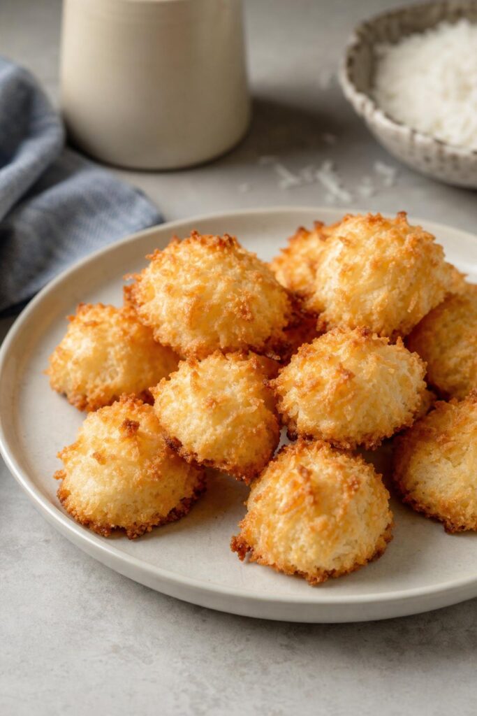 Coconut macaroons from egg whites without flour in 30 minutes