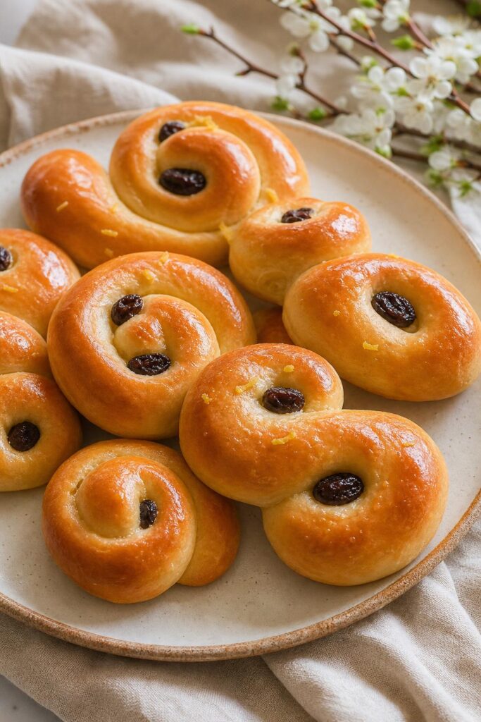 Easter jidáše with honey and lemon zest without complicated braiding